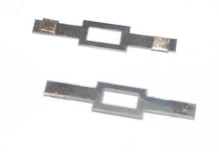 CONTACT, MAKING, 2 SILVER PADS, TYPE 'A' CAR BUTTONS WESTINGHOUSE # 151B439G01
