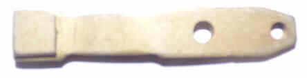 CONTACT,COPPER, 2 3/4 3/32 OFFSET, 2 SILVER CONTACTS OTIS # 153AE1