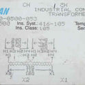 TRANSFORMER, SINGLE PHASE 230-460 PRI., 115 SEC. .500 KVA KONE # US500911