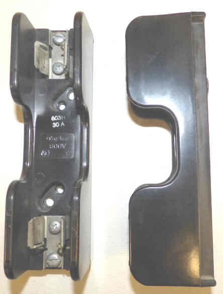 HOLDER. FUSE, SINGLE, 30 AMP, 600 VAC TAYLOR # 60311