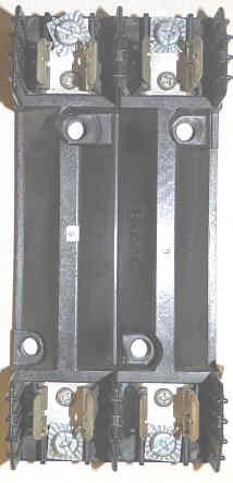 HOLDER. FUSE, DOUBLE, 30 AMP, 600 VAC BUSSMAN # 30030-2PR