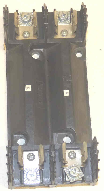 HOLDER. FUSE, DOUBLE, 30 AMP, 600 VAC BUSSMAN # 30030-2PR