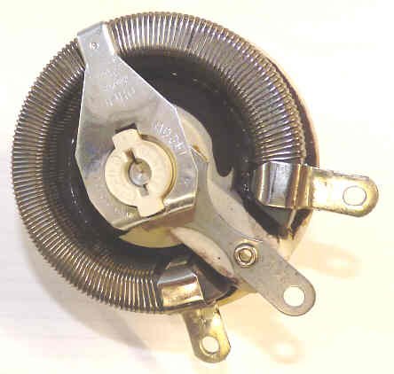 POTENTIOMETER, RHEOSTAT, 50 OHM, 100 WATT, 1.41 AMP OHMITE # 0449