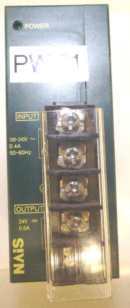 SUPPLY, POWER, 100-240 INPUT, 24VDC OUTPUT NAIS PANASONIC # AFPO0631 FP0 PSA1