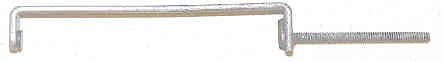 CONTACT, STATIONARY, 3 1/16 L, 1/4 SILVER TIP INSIDE WESTINGHOUSE # X24BS1G01