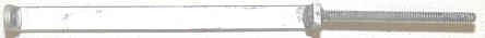 CONTACT, STATIONARY, 3 1/16 L, 1/4 SILVER TIP INSIDE WESTINGHOUSE # X24BS1G01