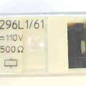 RELAY, SAFETY, 5 NO/3NC 110V 9500 OHMS HENGSTLER # OA 5603.58/2296L1/61