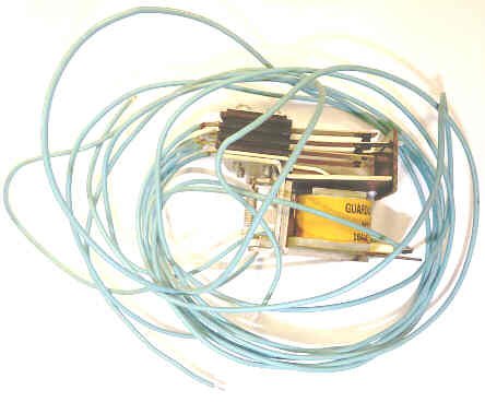 RELAY, 4PDT. 115 VAC, GUARDIAN, PRE-WIRED MONTGOMERY # P16723