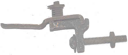 HOLDER, CONTACT, FINGER. COPPER, STATIONARY, USED ON SOB SELECTORS