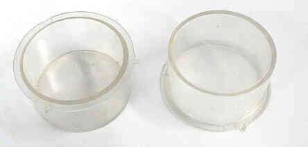 CAP, BUTTON, CLEAR, 7/8 DIAMETER, USED WITH A-B11/11B ARMOR # 10431-01
