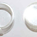 CAP, BUTTON, CLEAR, 7/8 DIAMETER, USED WITH A-B11/11B ARMOR # 10431-01