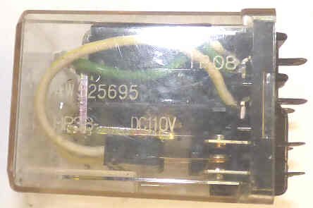 RELAY, POWER, KUP BASE, 3PDT, 110 VDC, NEON AROMAT HP33-DC110