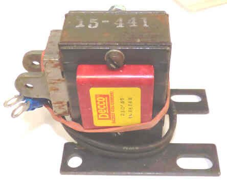 SOLENOID, 230 VAC, DECCO (DETROIT ELECTRIC COIL COMPANY) # 9-2624M