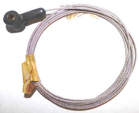 CABLE WITH HITCH, 8' LONG, USED WITH SAFE EDGE ARMOR # 10341-02