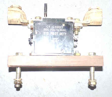 RELAY, OVERLOAD, 1 POLE, NEMA SIZE 5, 270 AMPS, 600 VOLT GE # CR124G011