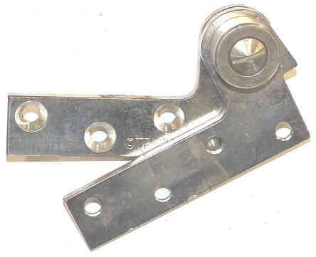 PIVOT, TOP, RH/LH CHROME FINISH, # 20 DOOR CHECK RIXSON # US26
