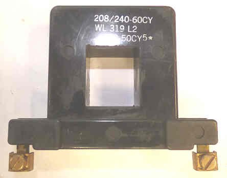 COIL, 208-240 VAC, MOULDED,  WARD LEONARD # 319L2