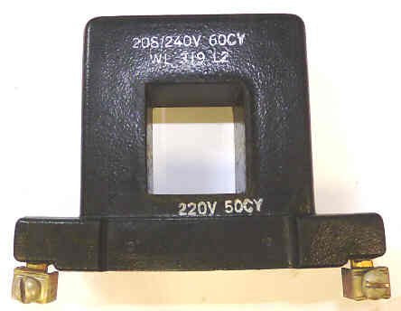 COIL, 208-240 VAC, MOULDED,  WARD LEONARD # 319L2