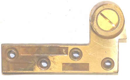 PIVOT, TOP, RH/LH BRASS, # 20 DOOR CHECK RIXSON # US3