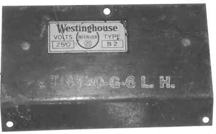 COVER, LEFT HAND, WITH INSULATOR, B2 INTERLOCK WESTINGHOUSE # T4730G06