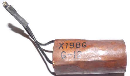 COIL, ES RELAYS, 125V, 1700 OHMS, 7/16 ID x 1-5/32 OD x 2-3/8 L WEST X19BGG12