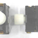 SWITCH, PUSHBUTTON, MAKE / BREAK CONTACTS, BUTTON 3/4 X 5/8 OTIS # 7035A107