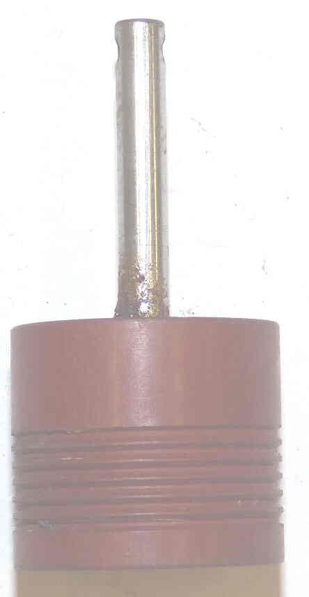 BUTTON, STOP SWITCH, PLASTIC, 1 DIA. BUTTON, EMERG STOP