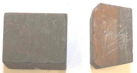 CONTACT, CARBON, 1 1/2  X 1 1/2 T, 1 1/2 X 2 B, 3/4 H OTIS # 1072