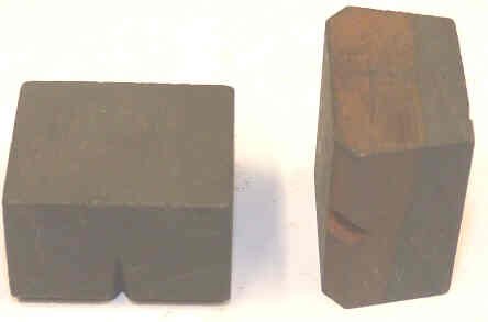 CONTACT, CARBON, 1 1/2  X 1 1/2 T, 1 1/2 X 2 B, 3/4 H OTIS # 1072
