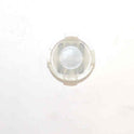 INSERT, BUTTON, 7/8 DIA., WHITE, MARKED ARROW IN BLACK ARMOR # 11133-01