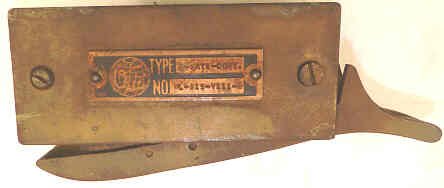 SWITCH, GATE, BRASS CASE OTIS # ML-515-V111-4 VINTAGE