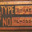 SWITCH, GATE, BRASS CASE OTIS # ML-515-V111-4 VINTAGE