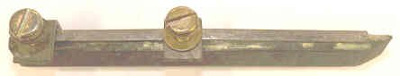 CONTACT, CARBON, MOUNTED IN BRASS 3 7 /8 X  l/4 OTIS # A156AS3