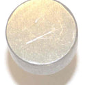 BUTTON, ALUMINUM, 1 DIA., GROOVE FOR CIRCLIP SERGE # 12901