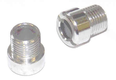 FERRULE, BUTTON, STAINLESS STEEL, USED WITH SG-31A/SS BUTTONS