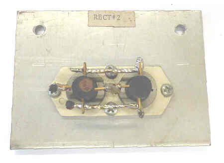 RECTIFIER, ASSEMBLY, ALUMINUM MOUNTING PLATE