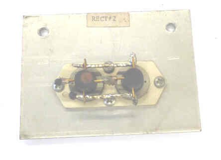 RECTIFIER, ASSEMBLY, ALUMINUM MOUNTING PLATE