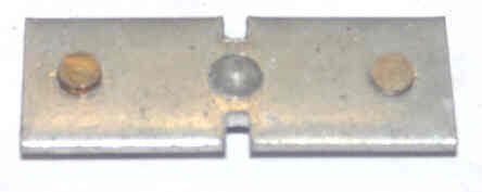 CONTACT, MOVABLE, SILVER CONTACT TIPS, SIZE 0, 1 3/8 X1/2 SERGE # 15762