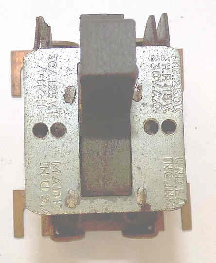 SWITCH, LIGHT/FAN, OPEN, BLACK LEVER, STALEY # 13025A-15