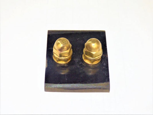 ASSEMBLY, BASE (INSULATOR) WITH (2) ST-D01 BRASS ACORN NUTS STALEY # 1105-03