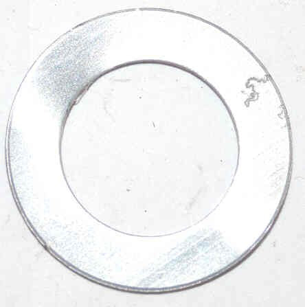 WASHERS, SET. FELT & METAL, USED WITH TIMING CORE