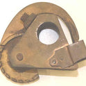 HOLDER, 2 1/4 TRIANGLE, 7/8 BORE FOR 1 1/2 X 3/8 BRUSHES OTIS # 144097