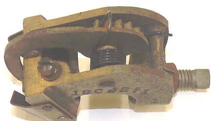 HOLDER, BRUSH, CAST, .375 X 1 1/2 BOX, WESTINGHOUSE # 18C92F1