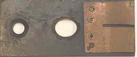 CONTACT, BRIDGING, 2 3/8 X 1 X 1/8 COPPER CONTACT STALEY # 13025A-13