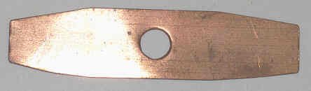 CONTACT, GATE SWITCH, PHOSPHUR BRONZE, TYPE 'G', VINTAGE, MOVABLE OTIS # 1763