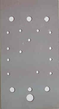 PANEL, USED WITH 6830 SERIES CONTACTORS OTIS # 433AB1