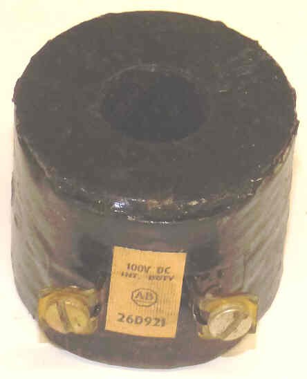 COIL, 100 VDC, INTERMITTENT DUTY  ALLEN BRADLEY # 26D921
