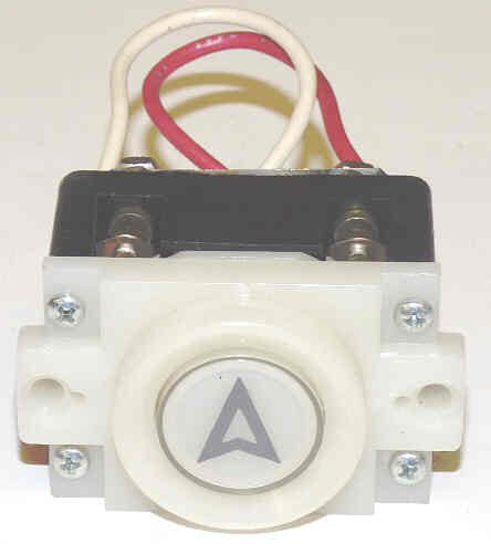 BUTTON, 7/8 DIA INSERT, SPEC COLLAR , MARKING AND CONTACT ARRANGEMENT