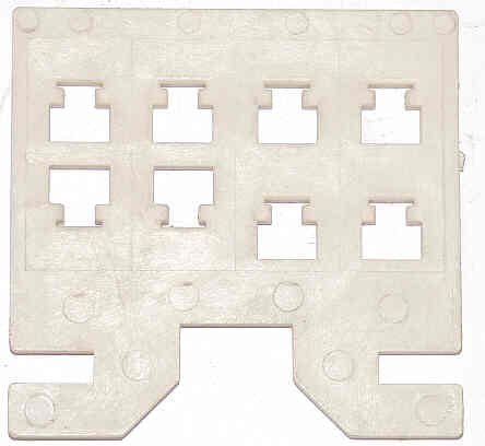 ACTUATOR, 6 N.O./2 N.C., # 2 & 2A RELAYS ARMOR # 10744-07