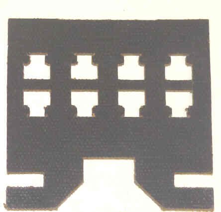 ACTUATOR, 4 N.O./4 N.C., # 2 & 2A RELAYS ARMOR # 10744-05